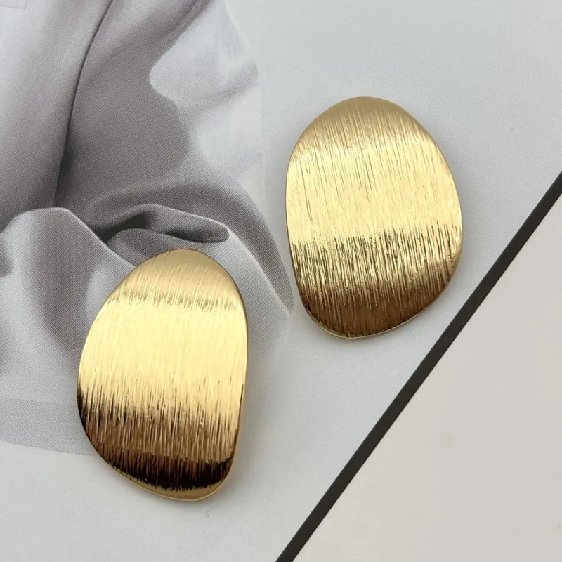 Chalk Bag - Nouvelles boucles d'oreilles clous en métal