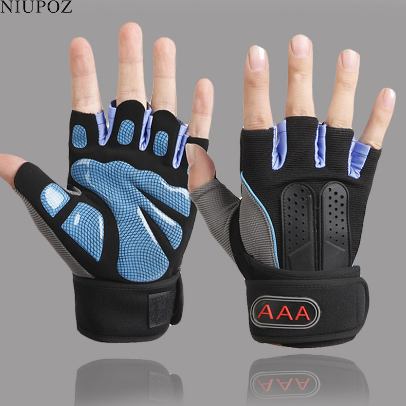 Weightlifting Gloves - Gants de sport de protection demi-doigt,