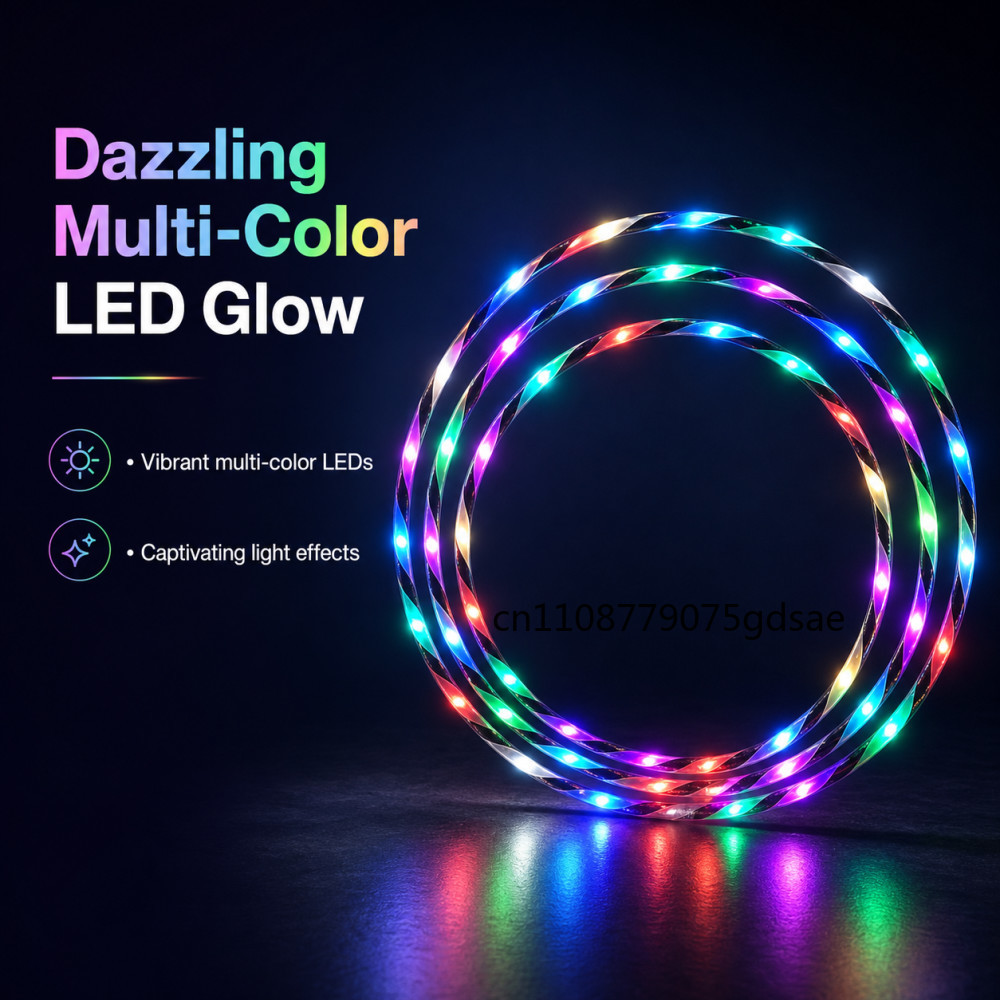 Cerceau lumineux LED de 60-90  - Gymnastic Ring avis et prix