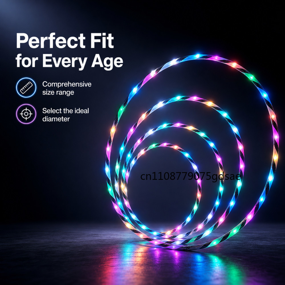Cerceau lumineux LED de 60-90  - Gymnastic Ring avis et prix