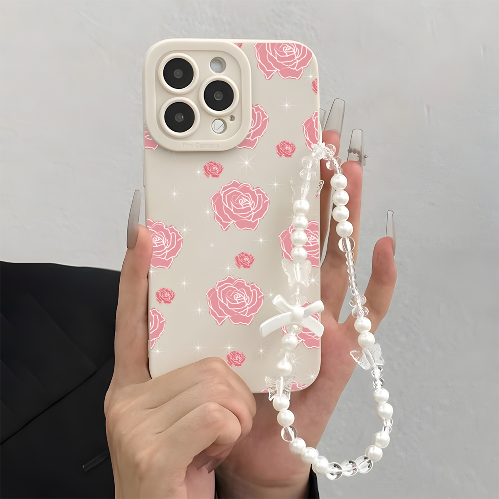 Coque de téléphone rose INS av - Wrist Wraps avis et prix