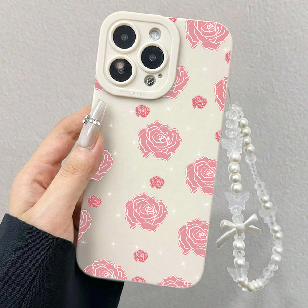 Coque de téléphone rose INS av - Wrist Wraps avis et prix