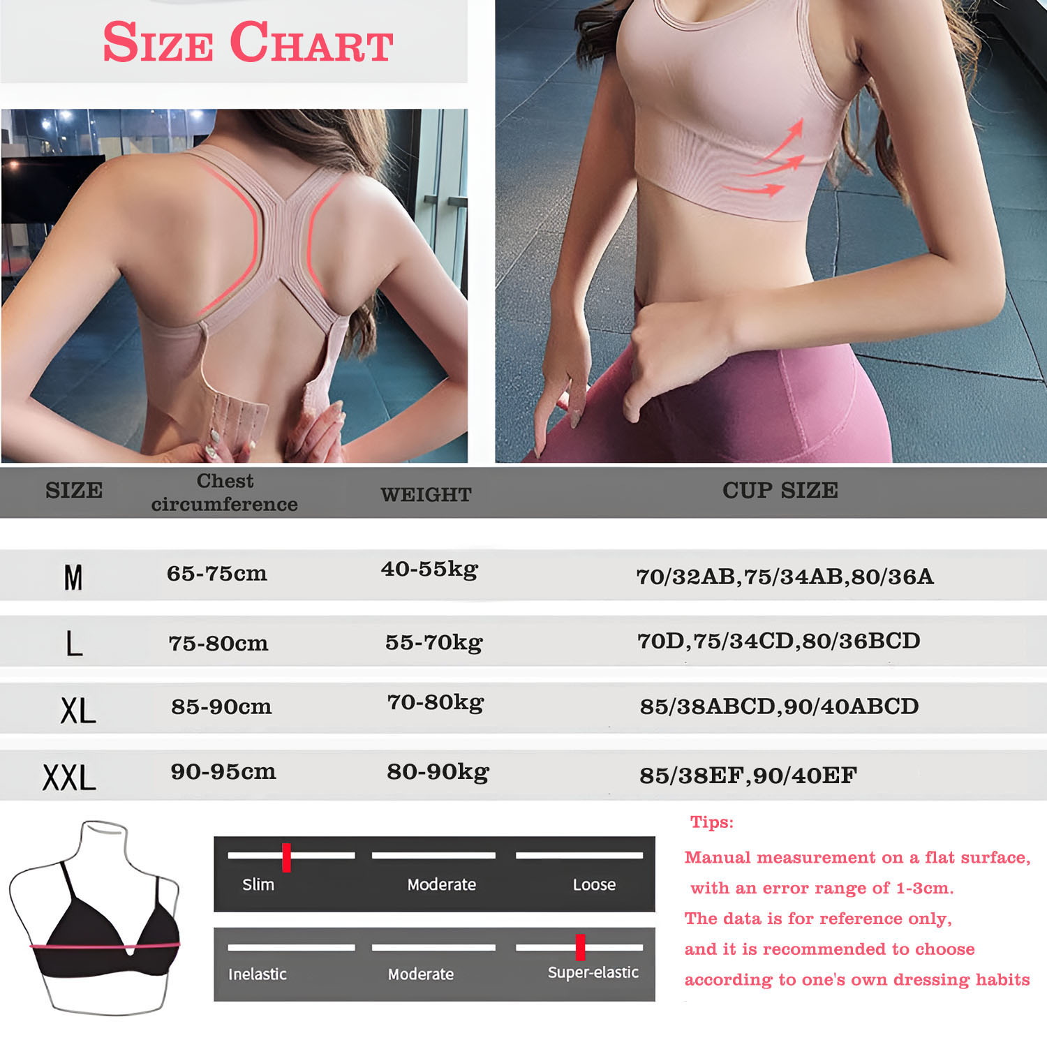 Soutien-gorge de sport dos cro - Gymnastic Ring avis et prix